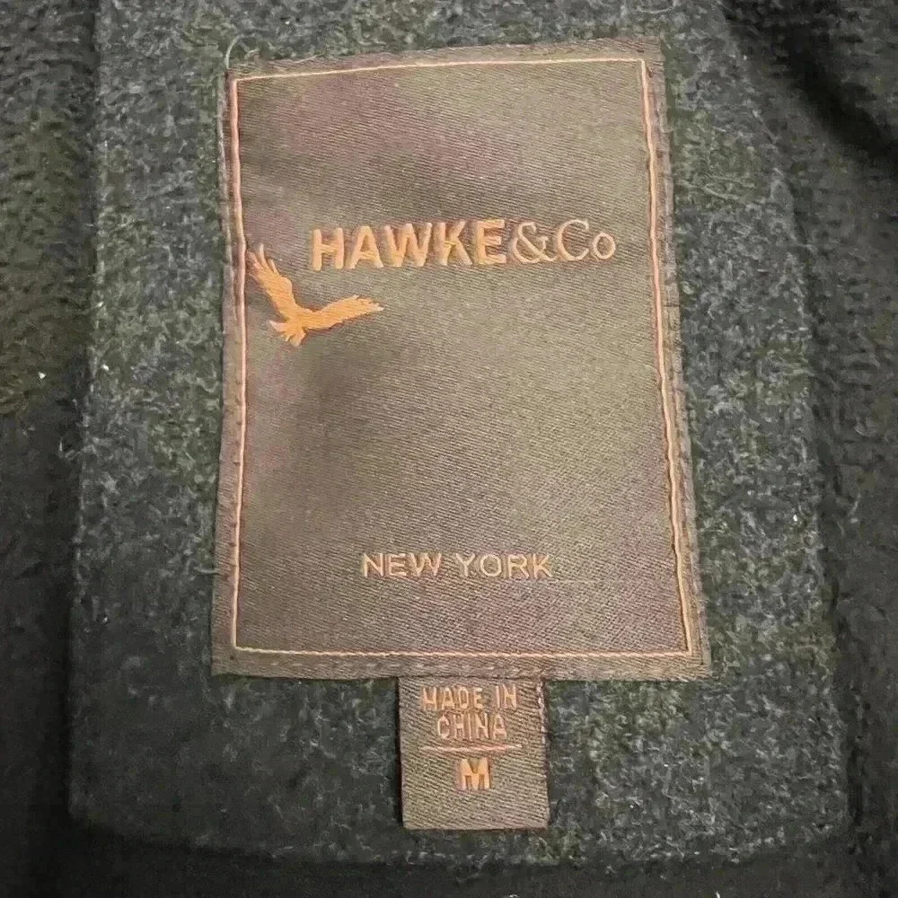 HAWKE&Co Winter Water Resistant Black Fleece‎ Lined Jacket Size Medium - Picture 8 of 10